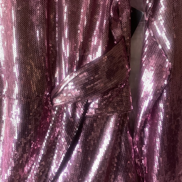 INC Pink Sequin Blouse - Picture 3 of 7